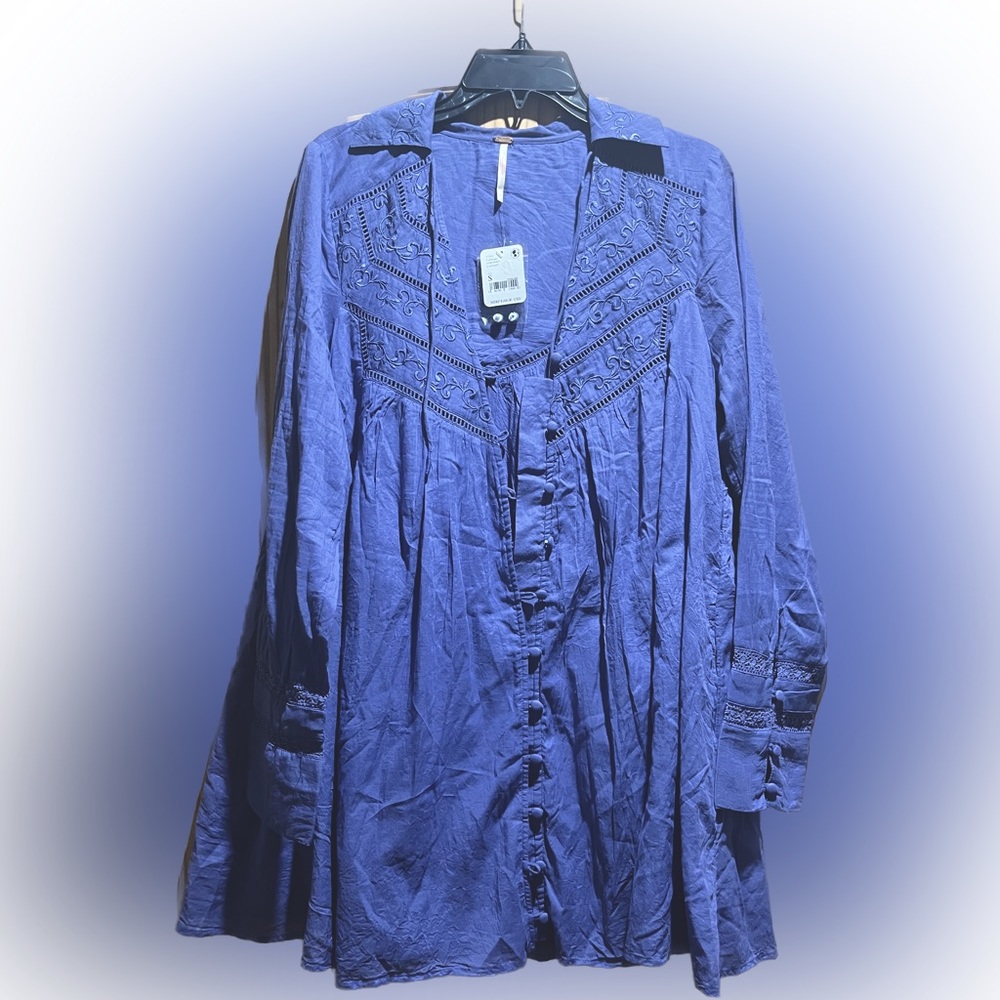 Free People Haddie Solid Mini Dress